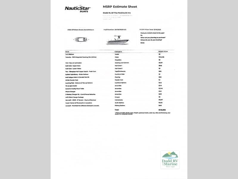 New 2025 Nautic Star 242OS - photo - 30